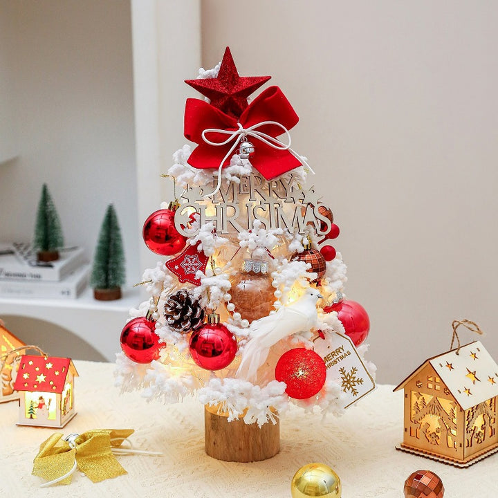 Mini-Weihnachtsbaum mit Beflockung, verschiedene Größen