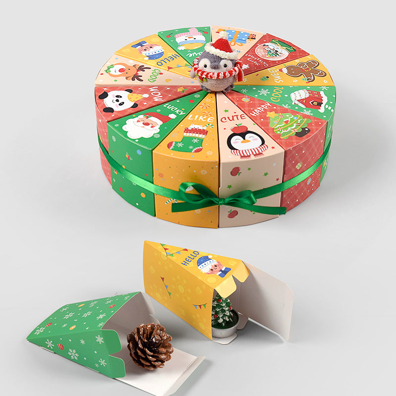 Weihnachts-Geschenkboxen für Adventskalender