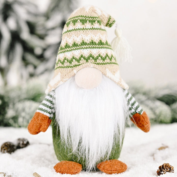 Weihnachts-Wichtelfigur, nordischer Stil, Vliesstoff
