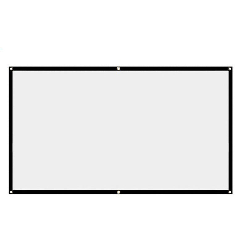 Projektionsleinwand, Leinwand aus Segeltuch