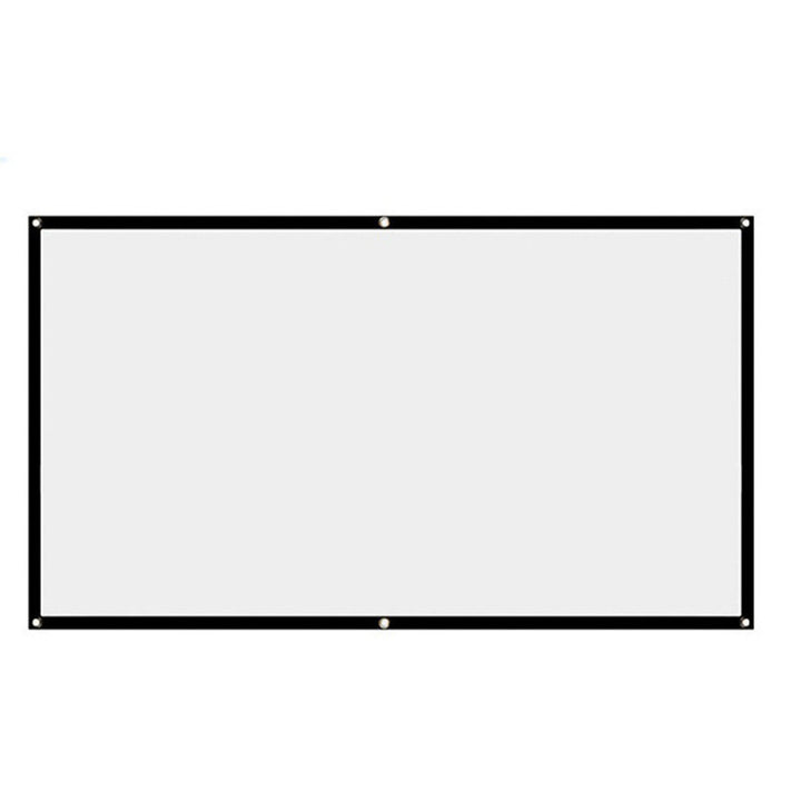 Projektionsleinwand, Leinwand aus Segeltuch