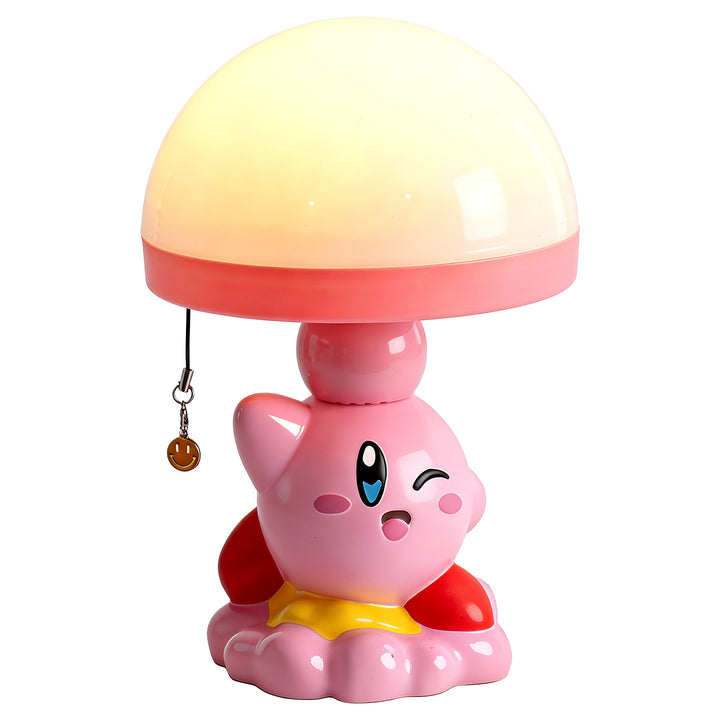 Kirby-Cartoon-Tischlampe mit Zugschalter