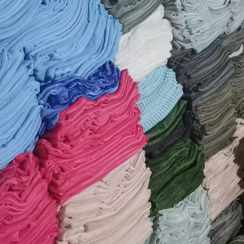 Kuscheldecke aus Polyester, Uni-Farben