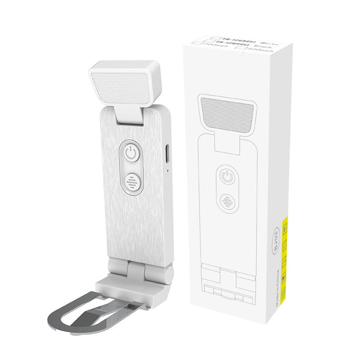 LED-Klemmleuchte mit Timer, USB-aufladbar