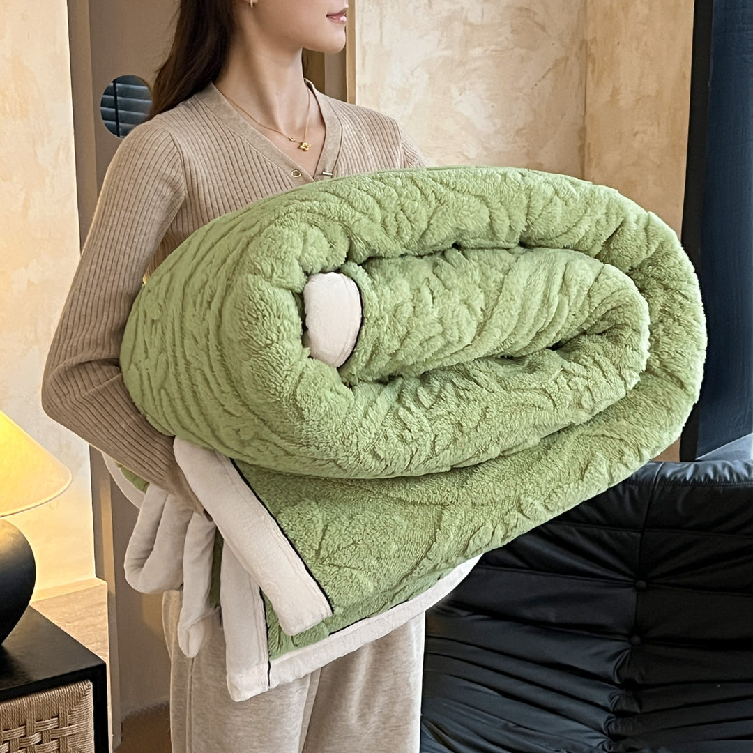 Europäische Jacquard-Wohndecke, doppelseitig, verschiedene Größen
