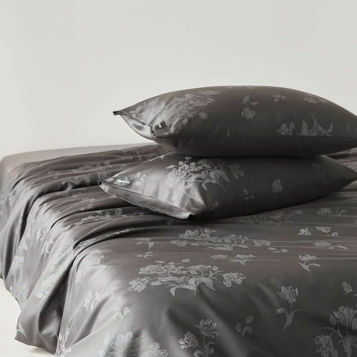Tencel-Baumwoll-Bettwäsche-Set, kühlend, Jacquard