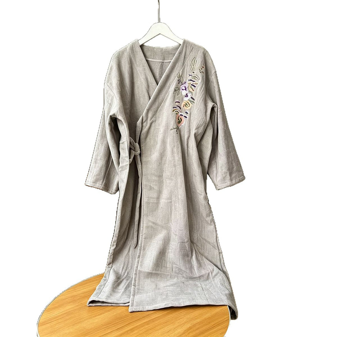 Bademantel aus Korallenfleece für Damen
