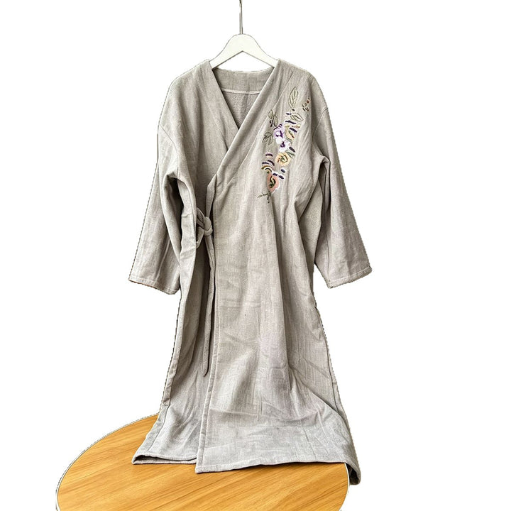 Bademantel aus Korallenfleece für Damen