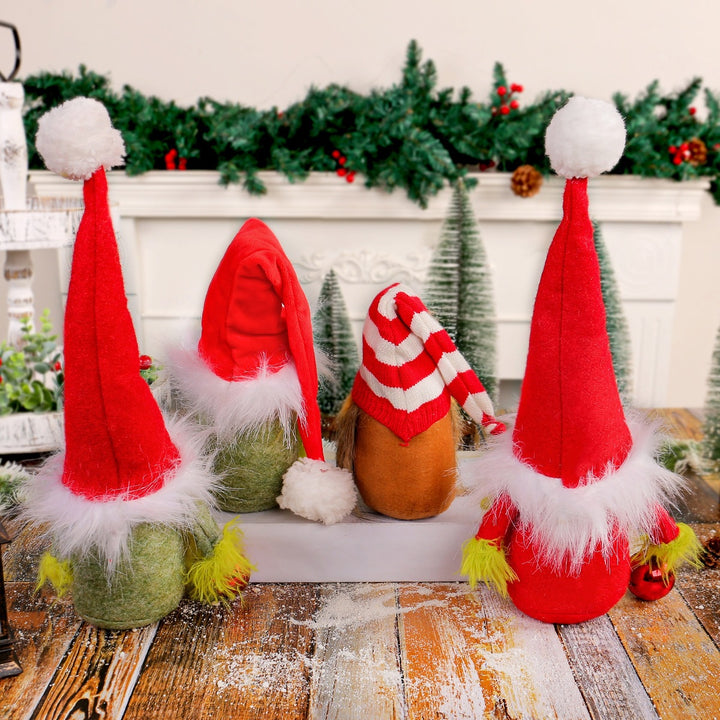 Weihnachts-Wichtel mit Herz-Motiv, Textil