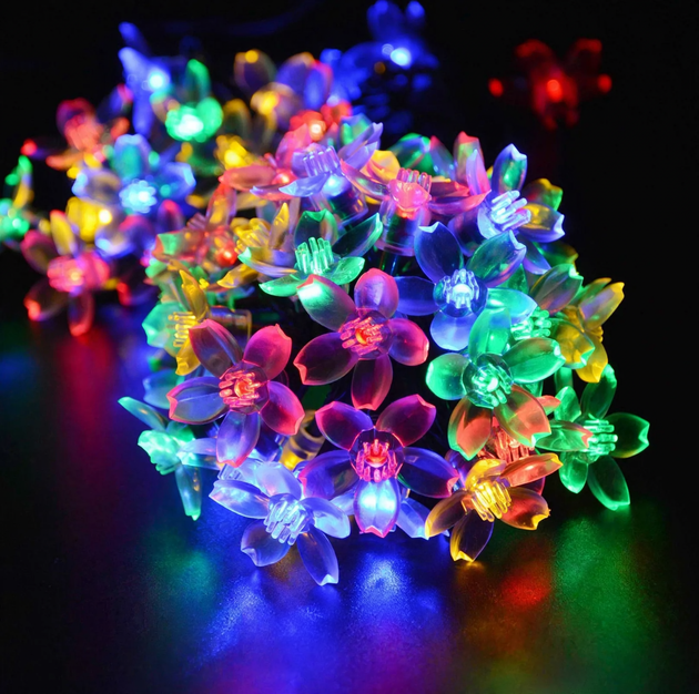 LED-Lichterkette für Innen- und Außenbereich