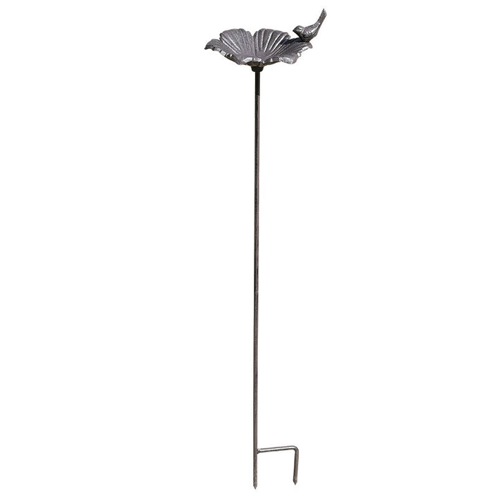 Vogelfutterstation aus Gusseisen im Vintage-Stil