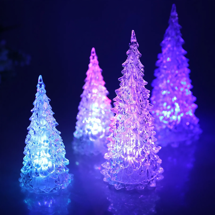 LED-Kristall-Weihnachtsbaum, 17 cm