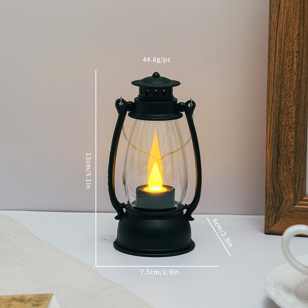 Dekorative LED-Laterne im Vintage-Stil
