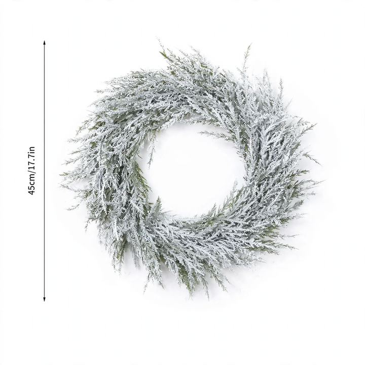 Künstlicher Weihnachtskranz aus Kunststoff, 10-30 cm