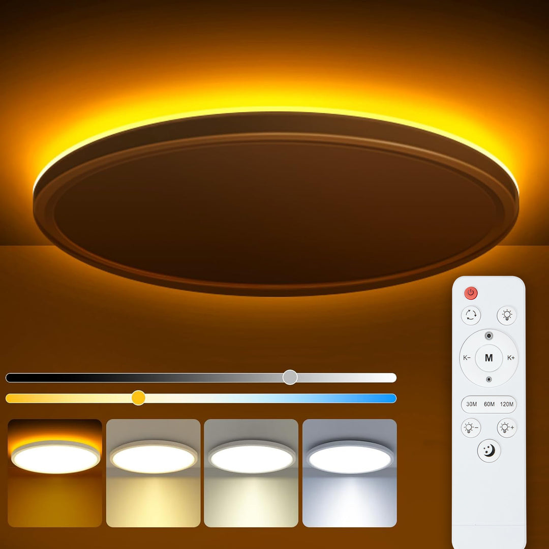LED-Deckenleuchte FXD-0618 mit Fernbedienung