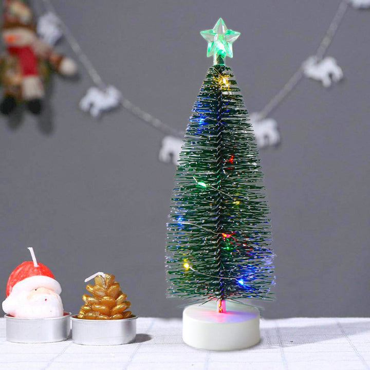Mini-LED-Weihnachtsbaum-Tischdekoration