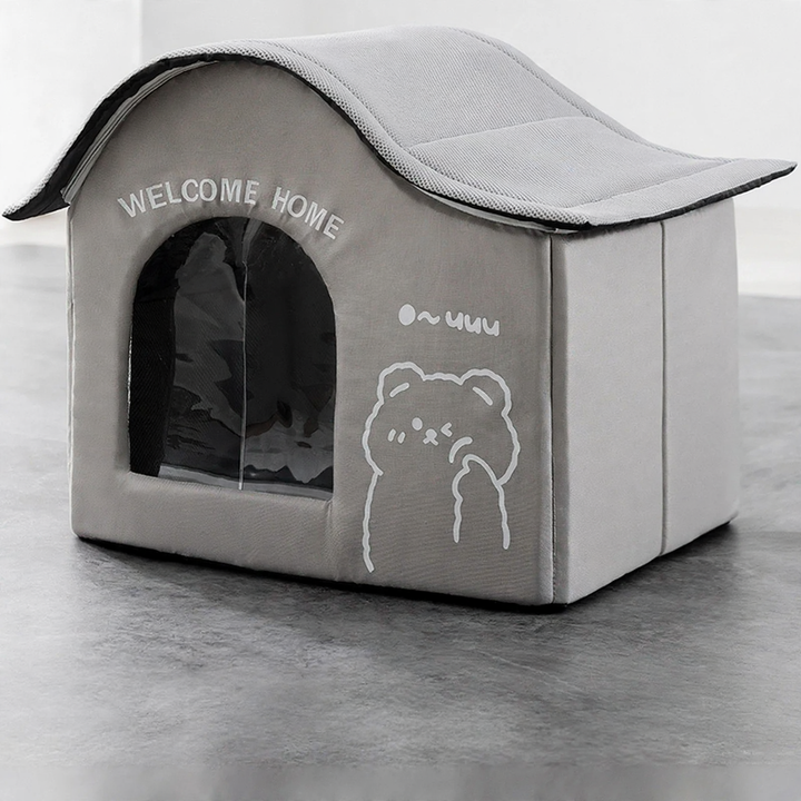 Großes Kühl-Iglu für Hunde, Oxford-Stoff, mit Eisbeutel