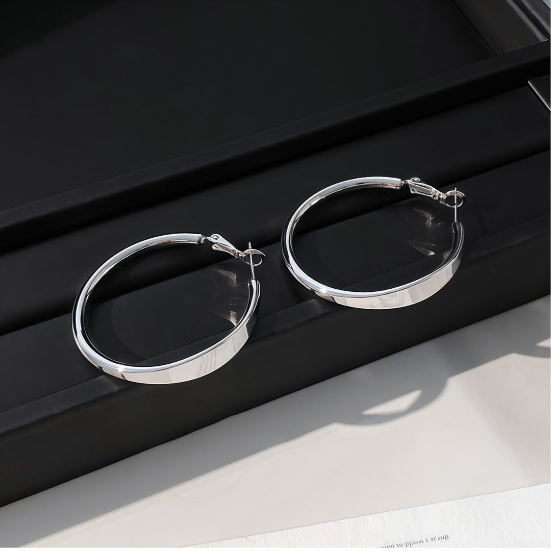 Ohrringe aus 925er Silber mit geometrischem Design