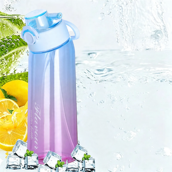 Tritan-Trinkflasche mit Aromaring und Tragegriff