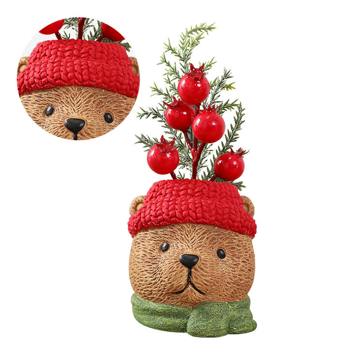 Dekorative Weihnachtsfiguren für festliche Szenen