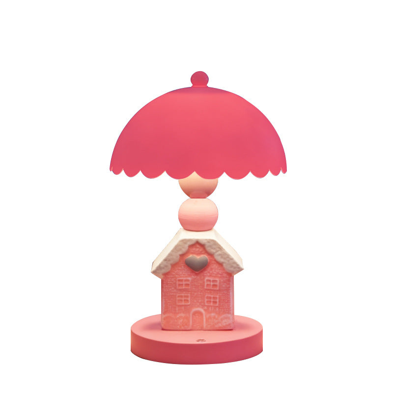 Märchen-Häuschen-Tischlampe, kreatives Design
