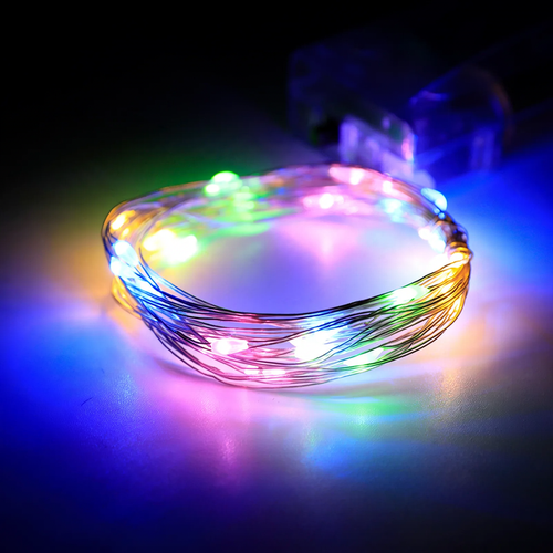 USB-LED-Kupferdraht-Lichterkette mit Fernbedienung