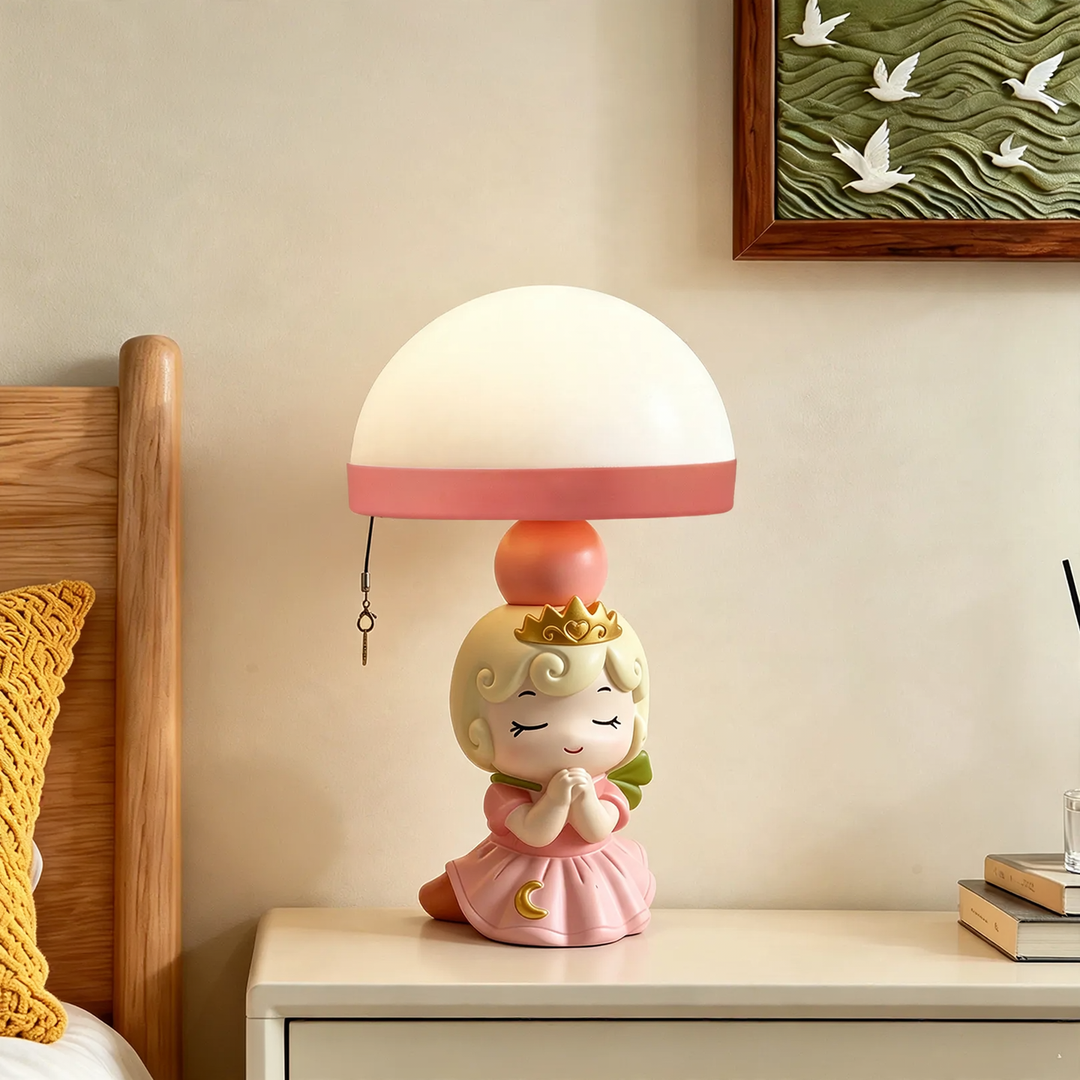 Quallen-Tischlampe mit Märchen-Design