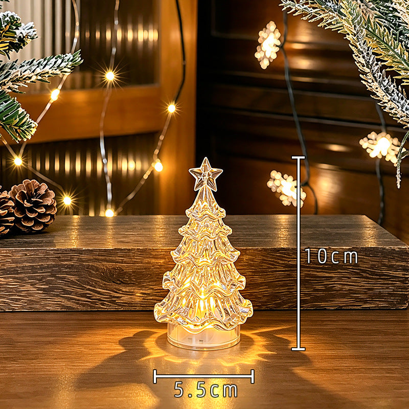 LED-Weihnachtsbaum-Nachtlicht mit Stern