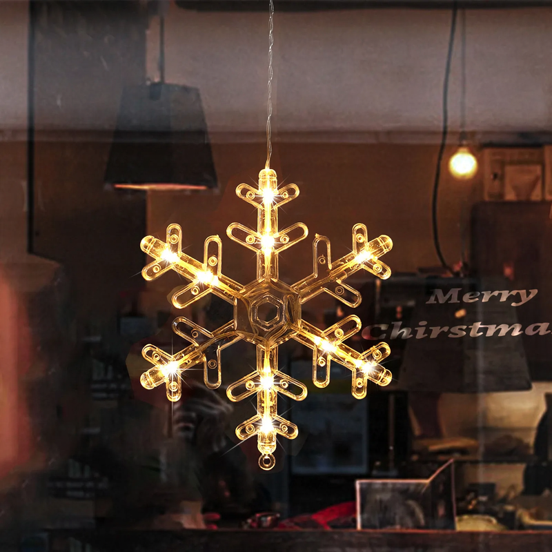 LED-Weihnachts-Sauglicht für Fenster