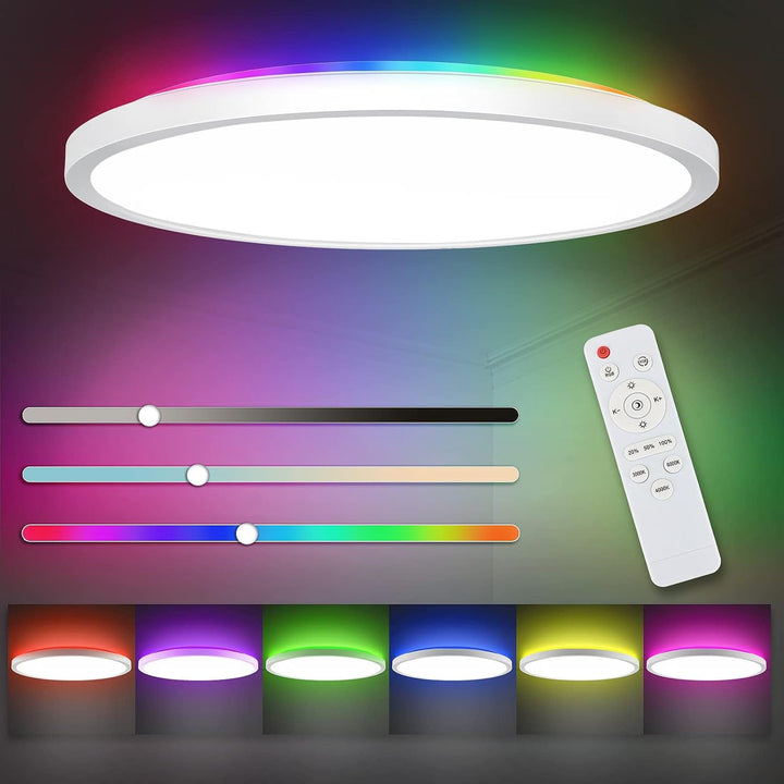 LED-Deckenleuchte FXD-0618 mit Fernbedienung