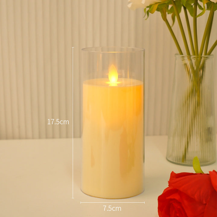 LED-Stimmungslicht in Kerzenform mit Fernbedienung