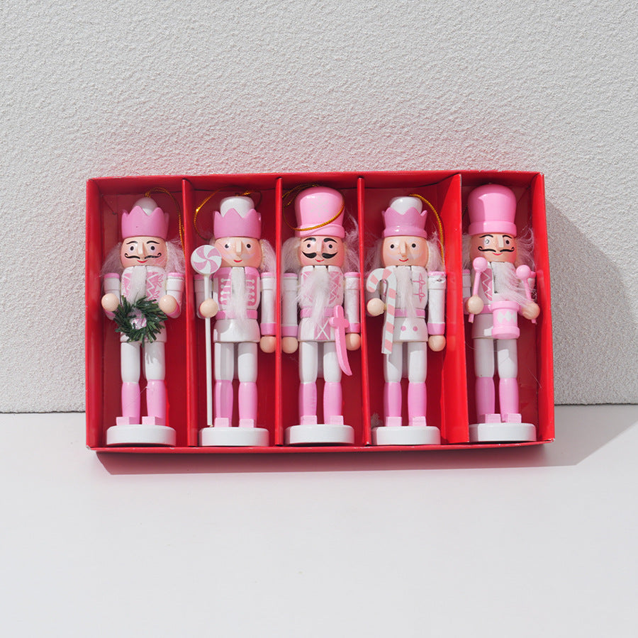 Nussknacker-Set, 12,5 cm, Weihnachtsbaumschmuck