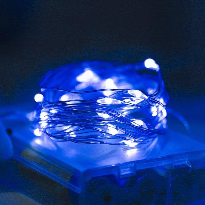 LED-Kupferdraht-Lichterkette mit PVC-Ummantelung