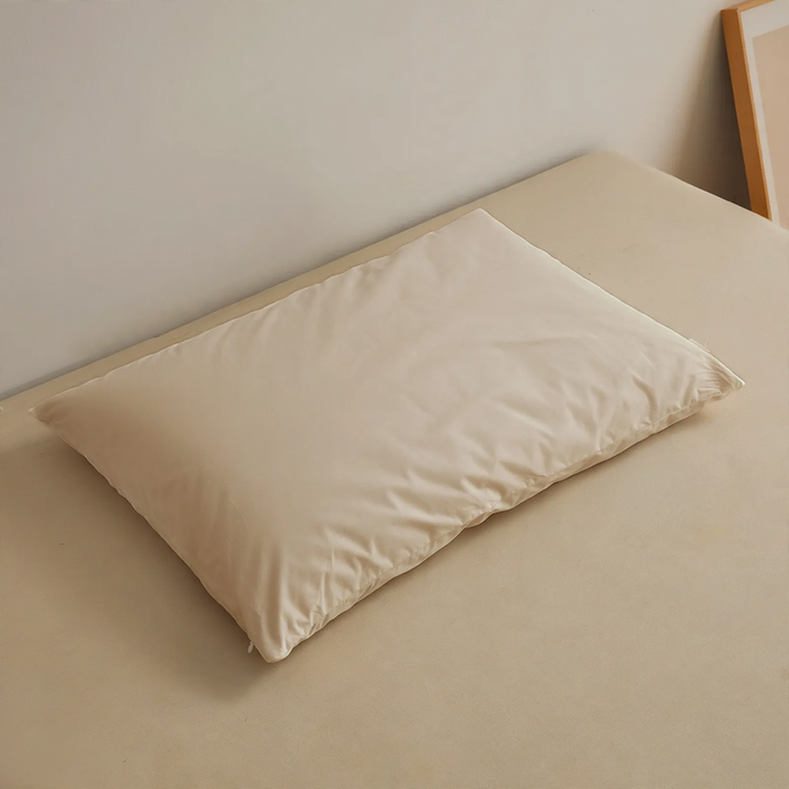 Baumwoll-Kopfkissen mit Stickerei, 48x74cm