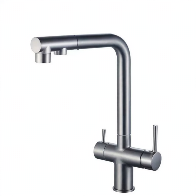 Küchenarmatur Edelstahl 304, Einhebel-Mischbatterie