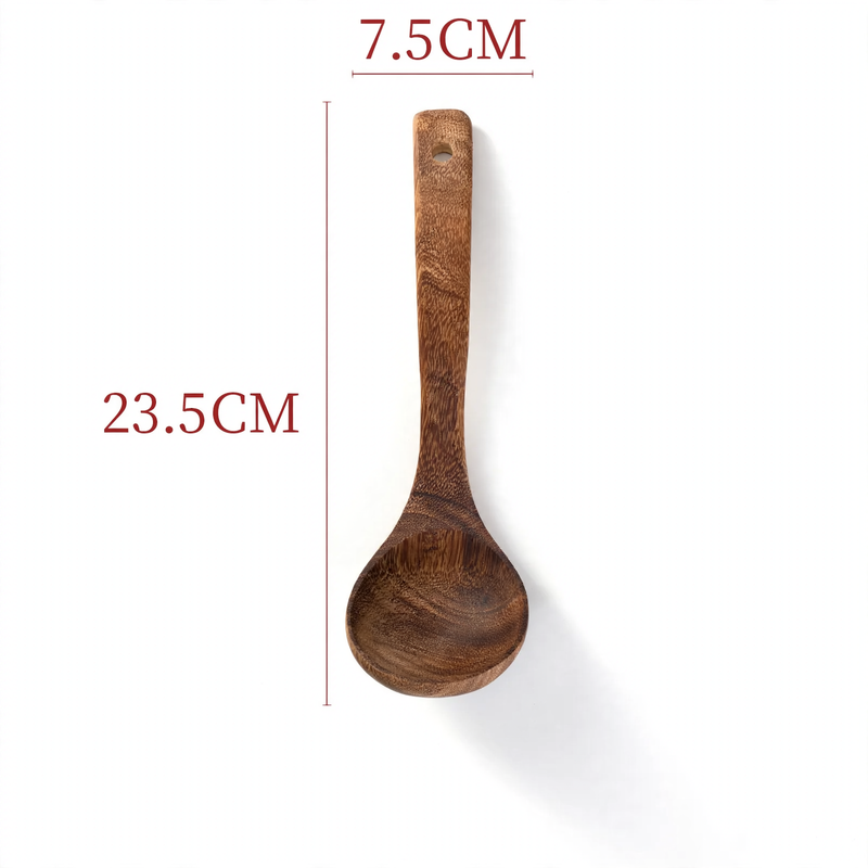 Kochbesteck aus Holz, verschiedene Formen