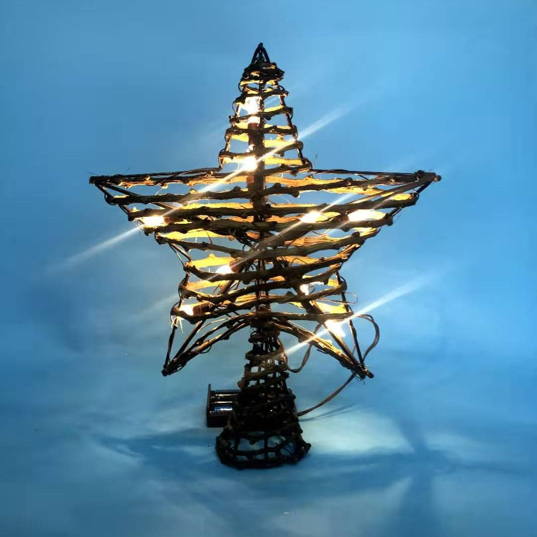 LED-Weihnachtsbaumspitze, beleuchtet, verschiedene Designs