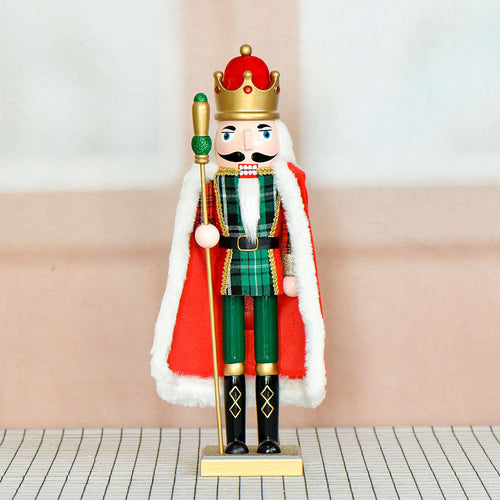 Nussknacker-Figur, König, 38 cm, Holz, handbemalt