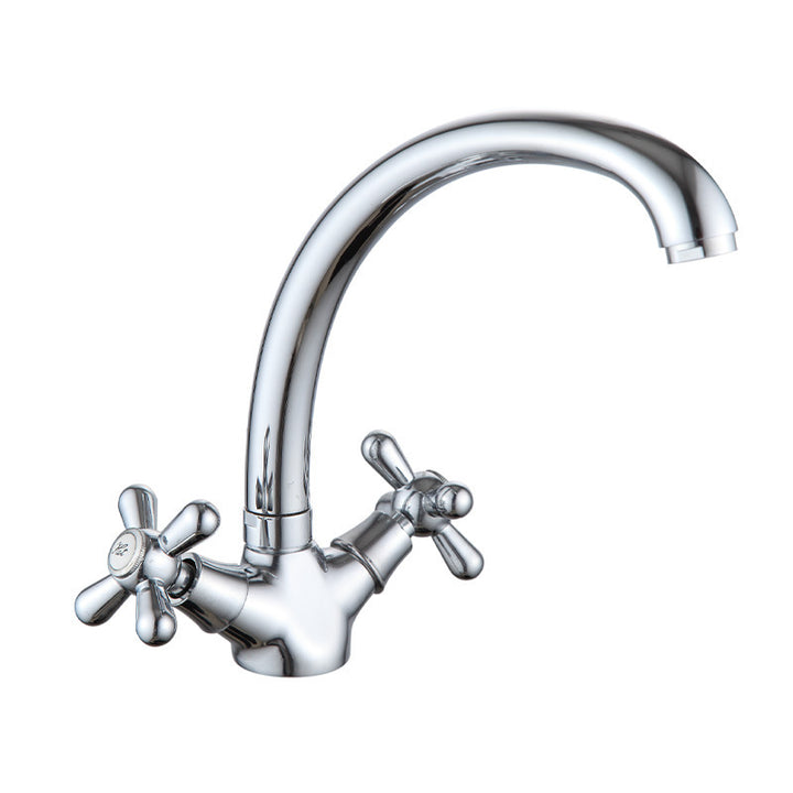 Edelstahl-Küchenarmatur mit Brausefunktion