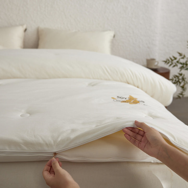 Soja-Faser-Steppbett, Mutter-Kind-System