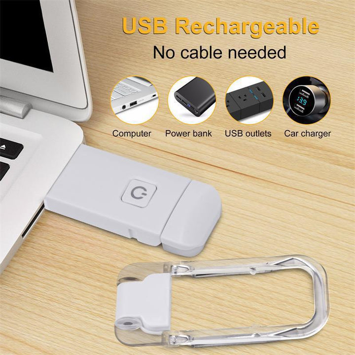 Tragbare USB-LED-Klemmleuchte, faltbar