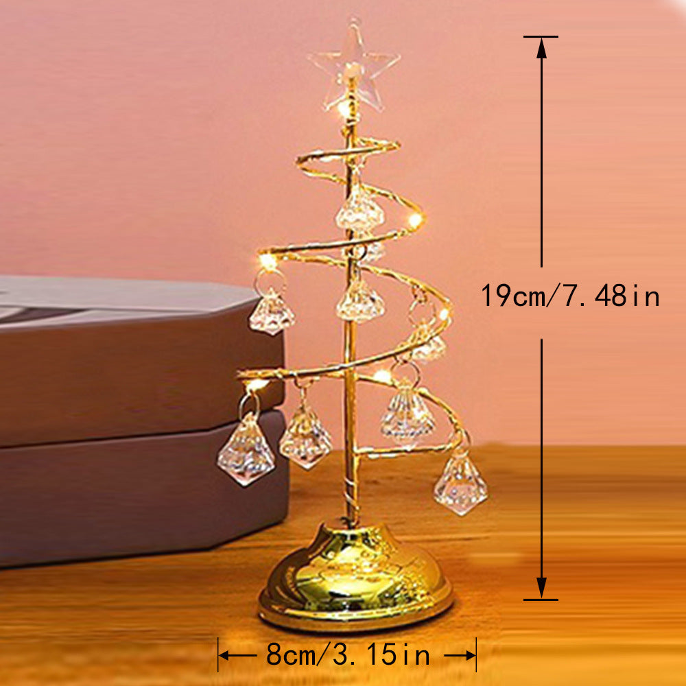 Dekorative LED-Weihnachtsbaum-Leuchte aus Acryl
