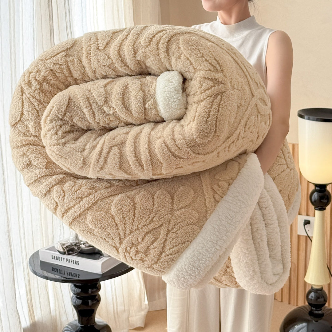 Europäische Jacquard-Wohndecke, doppelseitig, verschiedene Größen