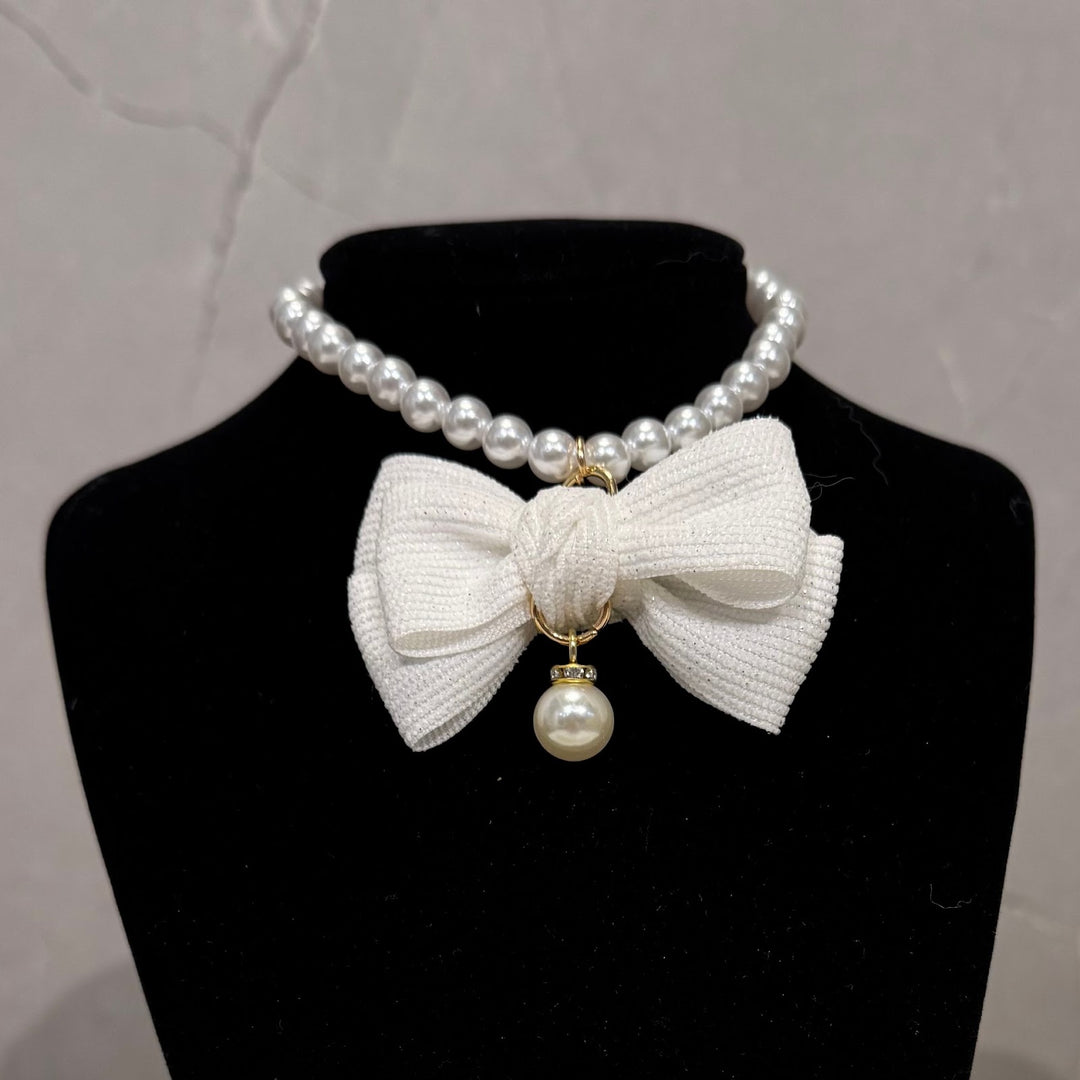 Kunststoff-Halsband mit Schleife für Haustiere