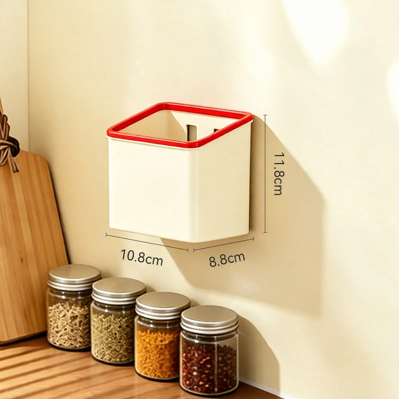 Magnetische Küchen-Aufbewahrungsbox für die Kühlschranktür
