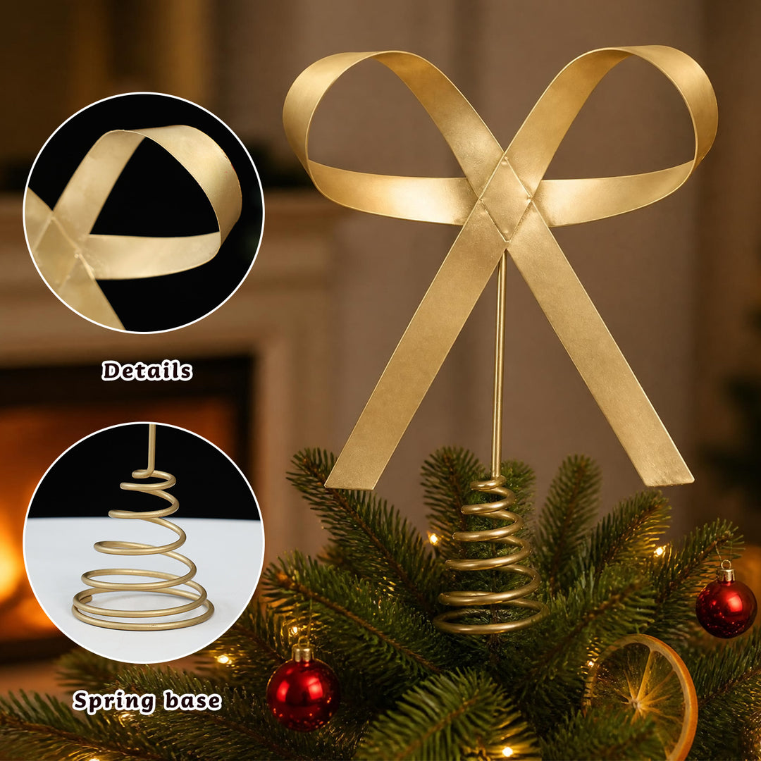 Weihnachtsbaum-Spitzendekoration aus Eisen