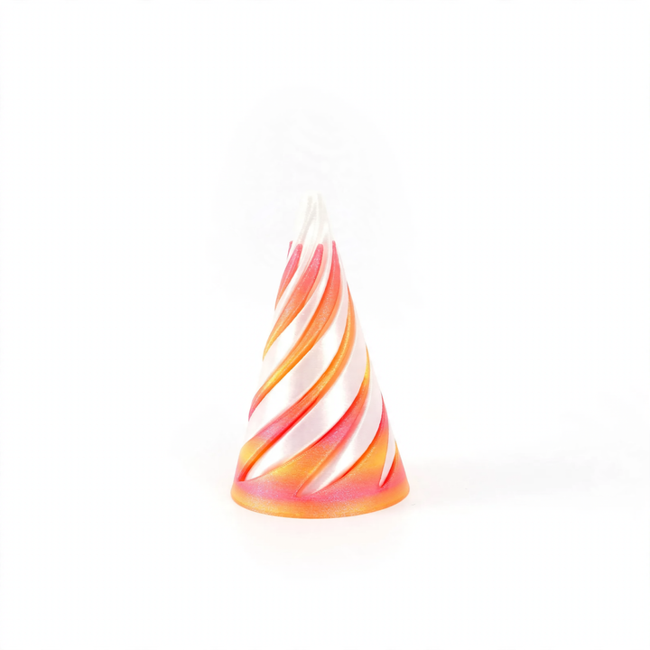 3D-gedrucktes Spiral-Pyramiden-Spielzeug