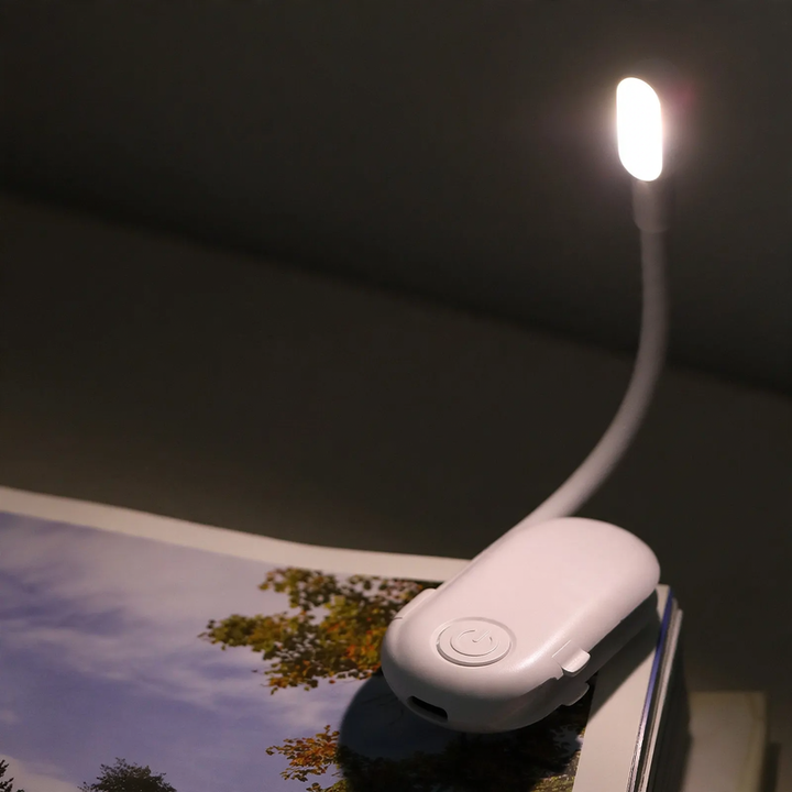 Kompakte LED-Klemmleuchte für den Schreibtisch