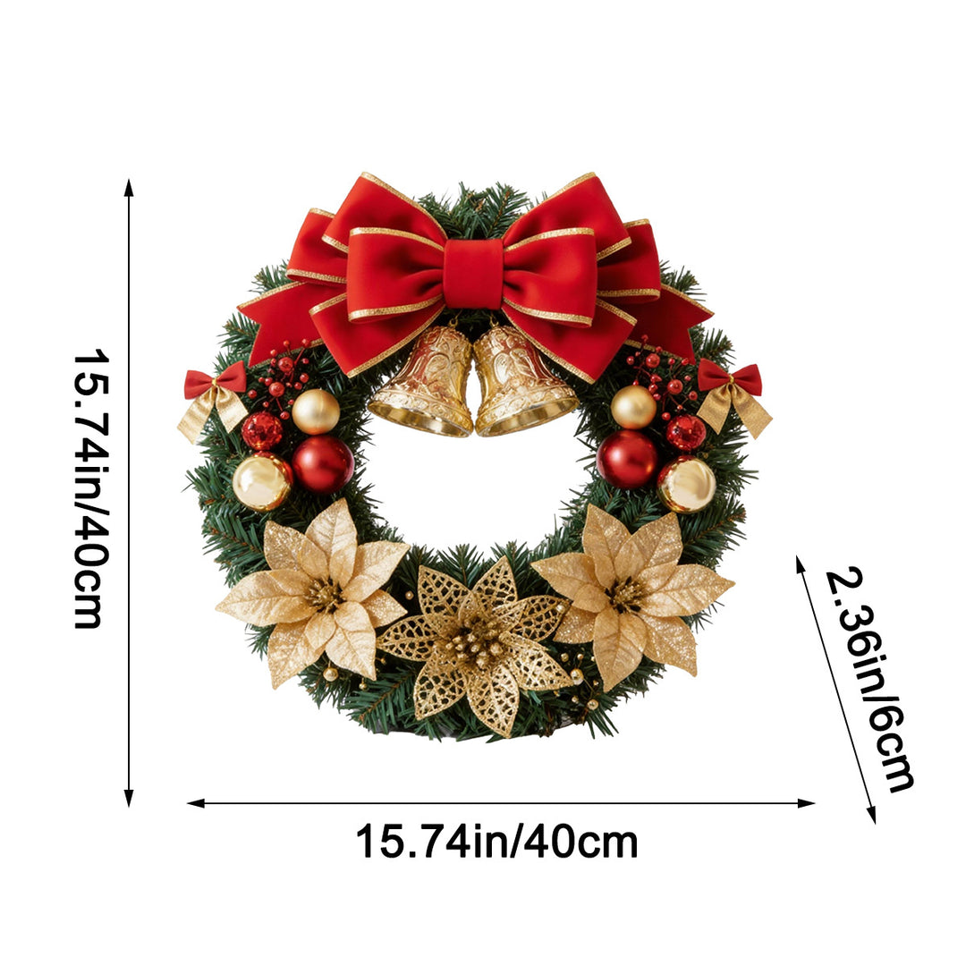 Weihnachtskranz mit Merry Christmas Schriftzug