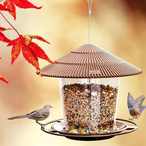 Hängende Vogelfutterstation für den Garten